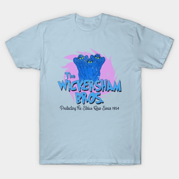 The Wickersham Brothers, distressed T-Shirt by MonkeyKing